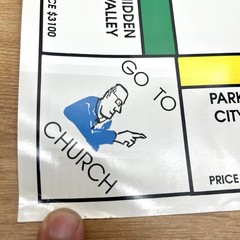 Vintage Salt Lake City Board Game of Monogamy LDS Mormon 1992 Monopoly Church