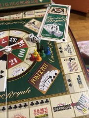 Vintage Casino Royale The Las Vegas Board Game for 2-8 Players Age 8+, Complete