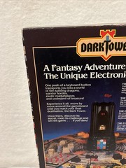1981 Dark Tower Board Game BOX ONLY DAMAGED Milton Bradley