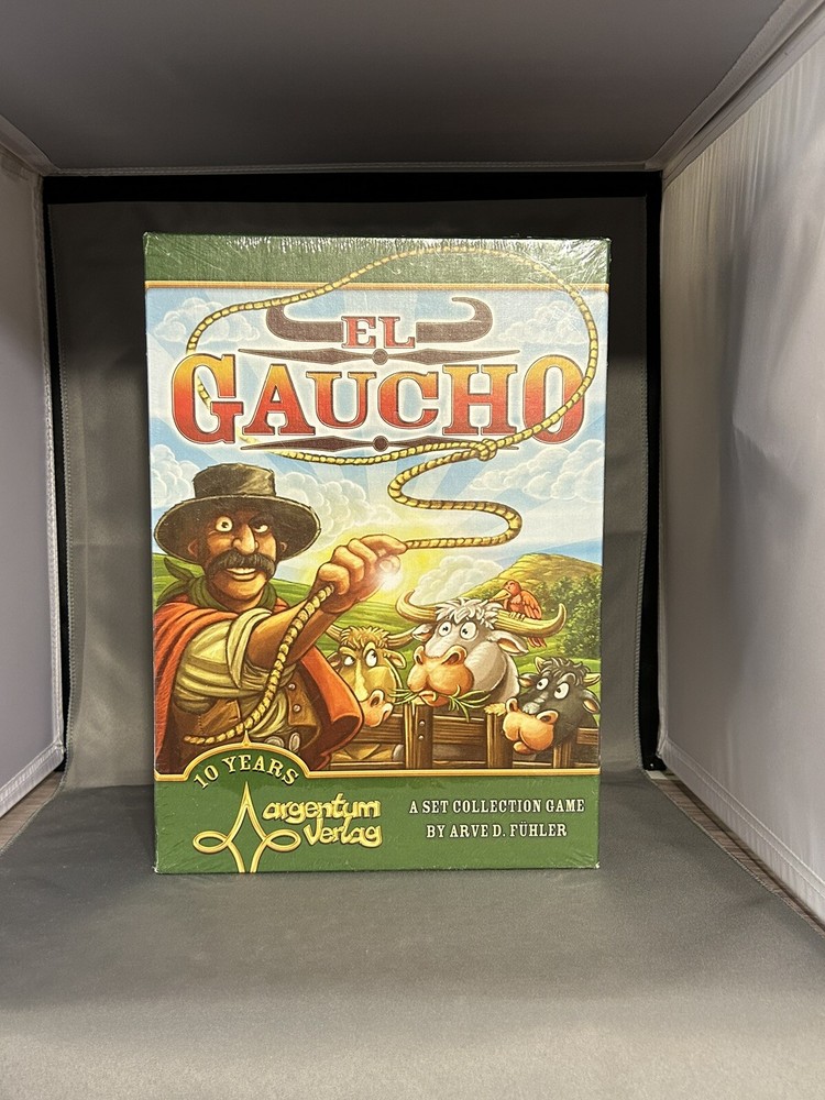 NEW El Gaucho Board Game Sealed 10 Years Argentum Verlag A Set Collection Game