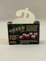 Greed-the hottest game on dice by TDC Games. Complete Except Pencil. Dice Game
