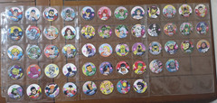 Vintage 1993 Skybox Skycaps Complete 54 POGS Set Batman Superman Flash Joker