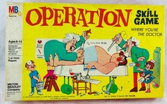 1965 Operation Game by Milton Bradley Complete/Works in Very Good Cond FREE SHIP