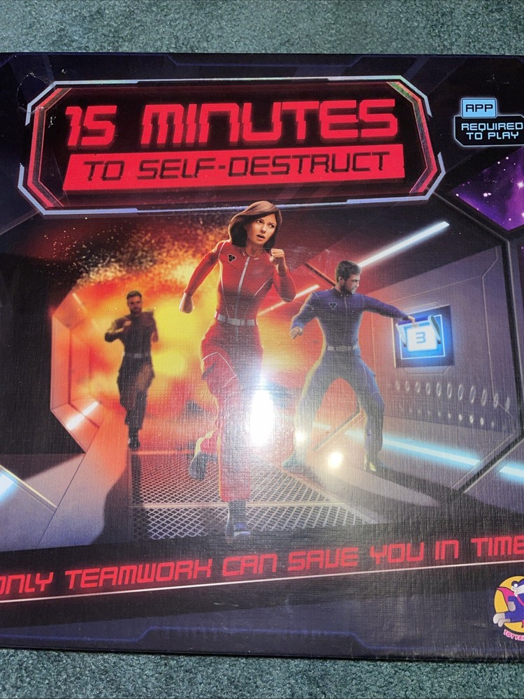 15 Minutes To Self-Destruct Board Game- App Required To Play