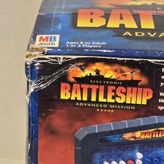 Electronic Battleship Advanced Mission 2000 Hasbro **WORKS / COMPLETE**
