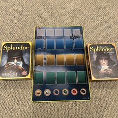 Splendor + Cities of Splendor Exp + Custom Playmat