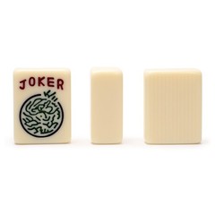 Yellow Mountain Imports American Mahjong Set, Ivory Stripes” – 166 Tiles with Be