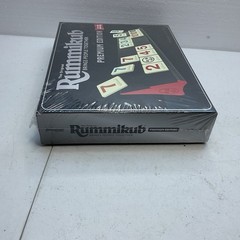 Rummikub Premium Edition Features Racks Large Number Engraved Tiles NIB