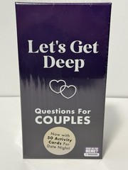 Let’s Get Deep Adult Party Game by What Do You Meme? NEW Questions for Couples