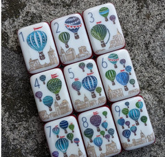Walk With Me Limited Edition Mahjong 160 tiles 7Layers American Mahjong with BAG