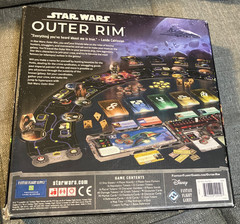 Star Wars Outer Rim Board Game Fantasy Flight Games 100% Complete FREE SHIPPING!