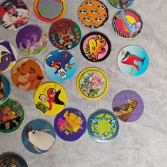 Over 50 Vintage Pogs and 2 Slammers