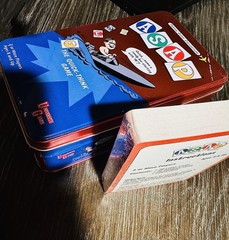 ASAP – The Quick-Think Card Game by University Games, 2003 – Tin Case – New