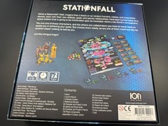 Ion Stationfall Board Game Collection with Standees Miniatures Mat BGG Promo