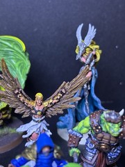 28mm /32mm Fantasy miniatures Lot — Painted And Based —pathfinder D&D LOTR