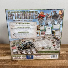 Aftermath An Adventure Book Board Game Z-Man Games Jerry Hawthorne New SEALED