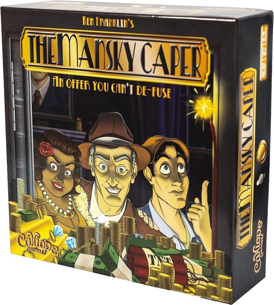 The Mansky Caper: An Offer You Can’t De-Fuse – Calliope Games – Brand New