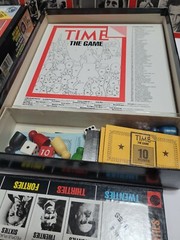 Vintage Board Games Time The Game 1983 John N. Hansen Co. Political World Events