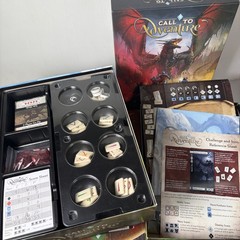 HUGE Call to Adventure Kickstarter Bundle w/ Core Game, 3 Expansions & Playmat