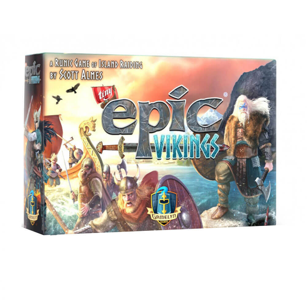 Gamelyn Games Tiny Epic Vikings Game for 1 to 4 Players Ages 14 Years and Up