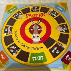 University Games Smart A** Trivia Board Game Complete Ages 12 and Up