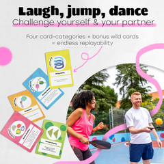 Card Game: A Hilarious High-Energy On-Court Challenge – The Ultimate Fun Gift fo