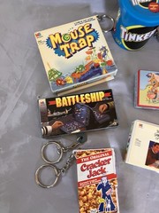 Vintage 1990’s – 2000’s MINI GAME KEYCHAIN LOT of 19 – Some Missing Pieces Y2K