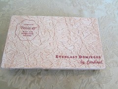 Everlast Dominoes by Cardinal “Texas 42” Domino Game No. 5544 Extra Thick