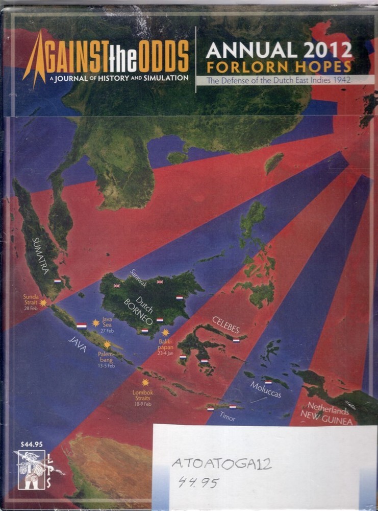 ATO 2012 Annual Deluxe Forlorn Hopes Board Game War Game Boxed Unpunched