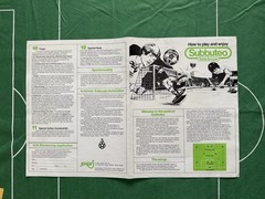 Subbuteo Table Soccer Game 1981 International Edition NASL Officially Licensed