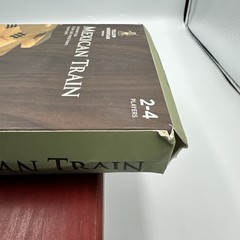 Yellow Mountain Imports Mexican Train Accessory Set –Wooden Hub & 8 Metal Trains