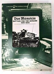 Von Manstein: Battles for the Ukraine 1941-1944 – Rand Game Associates – USED