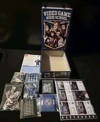 Plaid Hat Boardgame Video Game High School Box VG 2014 Complete ( Read/ See Pics