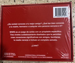 WE’RE NOT REALLY STRANGERS CARD GAME IN SPANISH EN ESPANOL SEALED CHRISTMAS GIFT