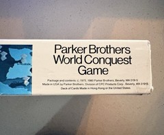 Vintage 1975 1980 Parker Brothers Risk Strategy Board Game, complete w/manual