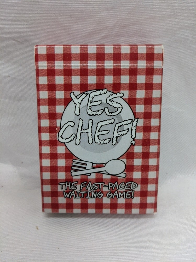 Invincible Ink Yes Chef The Fast Paced Waiting Game Card Game Complete