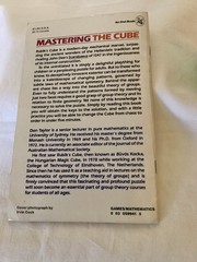 Original Rubik’s Cube, Mini Cube and 1980 Instruction Book