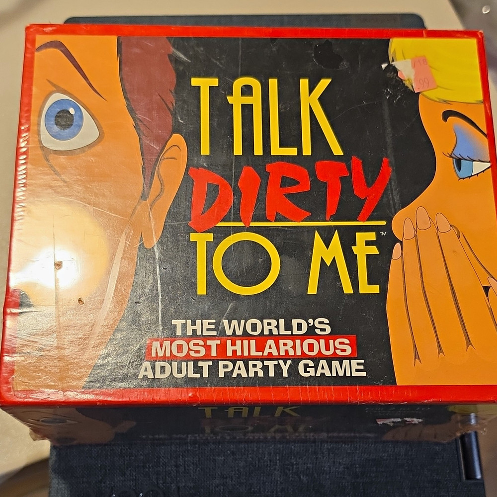 TDC Games Talk Dirty To Me Adult Party Game 2-10 Players Age 17+ 1994 MPN 1150