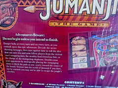 Jumanji the Game Real Wooden Box Edition of the Classic Adventure Board – SEALED