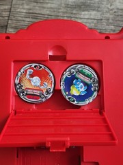 Vintage 1999 Pokemon Challenge Spinning Top Game Hasbro Tiger Electronics Works