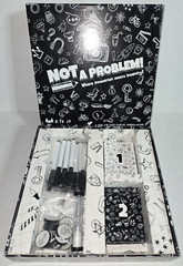 *RARE* “Not A Problem!” 2017 Board Game for “Quick-Thinking Creative Types”