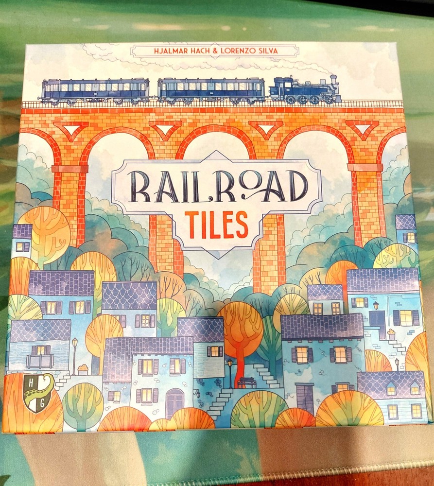Railroad Tiles Game Horrible Guild + World Expansion + Promo (Kickstarter)