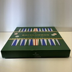 The Games Club Backgammon Wooden Game Set New in Box Professor Puzzle 8 + years