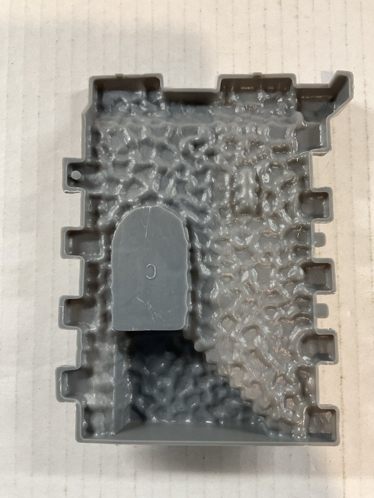 Vintage 1992 Battle Masters Board Game Replacement Tower PIECE C (3 Of 5)