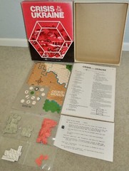 1983 Centurion Games Crisis in the Ukraine, WW2 German vs. Russia Wargame, Compl