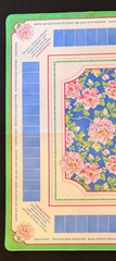 HOBBY LOBBY FLORAL MAHJONG MAT (NEW)