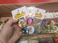 2lbs Vintage 1990s SLAMMER POG game Assorted packs