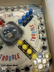 1965 Kohner Trouble Pop-O-Matic Board Game Complete No. 310 Complete