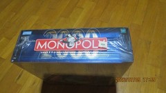 Sealed New Monopoly Millennium Edition 2000 Board Game Y2K Blue Metal Tin