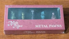 Official Molly House Metal Pawns Wehrlegig Games NEW Sealed